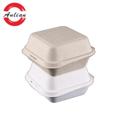 China Disposable Disposable Sugar Cane Bagasse Kitchen Food Storage Container for sale