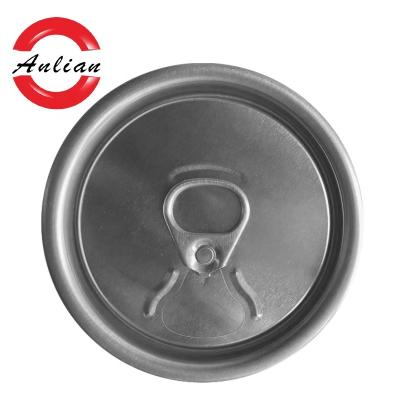 China 303# 73.2mm Drink/Beer Aluminum Can Lid Child Safe Cap Around Easy Open End for sale