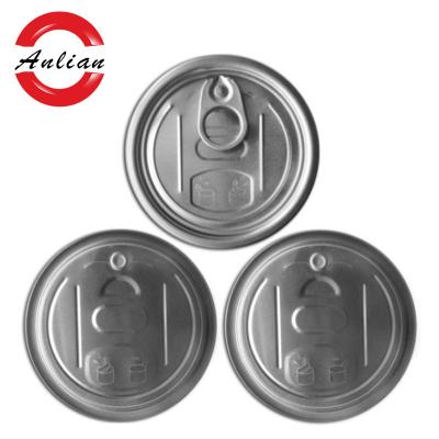 China EOE Child Safe Wholesale Aluminum Easy Seal Can Lid Tin Can Sealing Cover Lid for sale