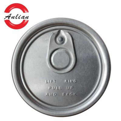 China 209# Aluminum Can Child Safe Easy Open Lid Canned Food for sale