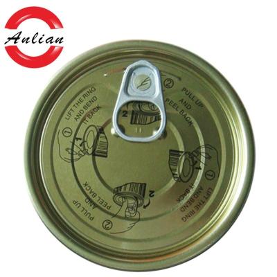 China 99mm Tinplate Coil Child Safe Lid Canned Beans In Tin Can With Easy Open Lid for sale