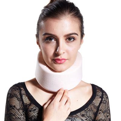 China Sponge Soft Foam Adjustable-Cervical Collar-Support-Neck Brace For Vertebrae Whiplash Wrap Aligns & Stabilizes Spine Pain Relief for sale