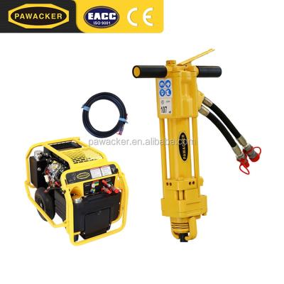 China Hd45 Portable Hand Held Hydraulic Rock Drill Hammer HD45 for sale