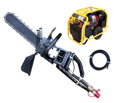 China Handcrafted Mini Hydraulic Diamond Chain Saw Anti-Skid Light Weight for sale