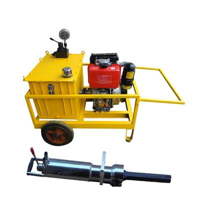 China Light Splitting - Medium Duty Rugged Hydraulic Rock Splitter Handheld Splitting Tool For Mine for sale