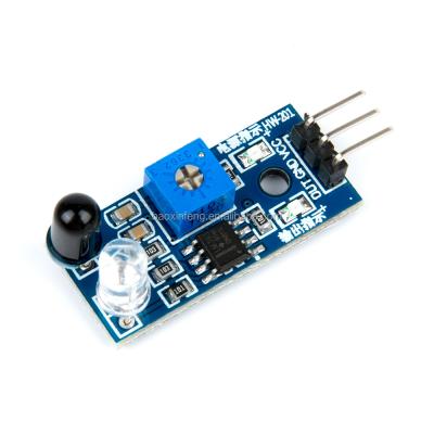 China Industrial Infrared Automation IR Obstacle Avoidance Sensor Module For Car Smart Robot 3-Wire Reflective Photoelectric for sale