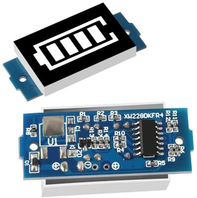 China Tester Li-Ion Kit 1S 18650 Battery Capacity Indicator Module Lithium Lipo Battery Capacity Module for sale