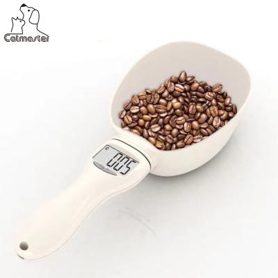 China Weight Measuring Smart Spoon Plastic Milk Powder Container Pet Measuring Scale Top Selling Miniature Electronic Spoon for sale