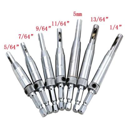 China Wood Door 7Pcs Professional Window Cabinet Hinge Self-Centering Drill Bit Set for sale