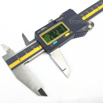 China Stainless Steel 0-150mm 6inch 0.005mm TERMA Original Digital ABS Digital Caliper IP54 Water Proof Electronic Vernier Gauge for sale