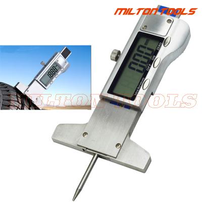 China Eetopoo 0-25MM STAINLESS HARDENED Metal Casing Digital Depth Gauge Tire Gauge TDP-25 for sale