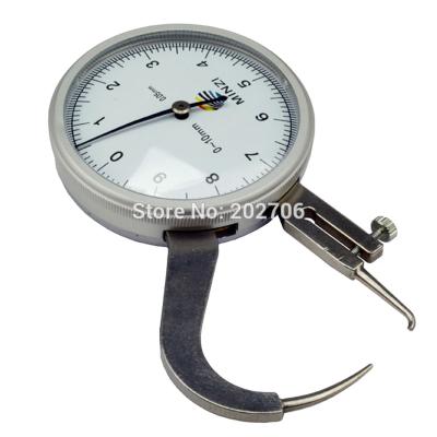 China Drop Shipping 0-10mmx45mm 0-10mm 0.05mm Dial Thickness Gauge Meter Precision Dial Gauge Dial Gauge HT-10 for sale