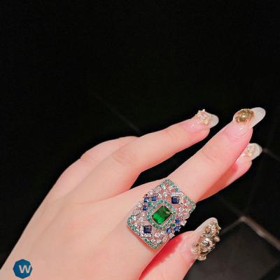 China FASHIONABLE Star Gemstone Earrings 18K Full Gold Plated Zircon Diamond Stud Earrings for sale