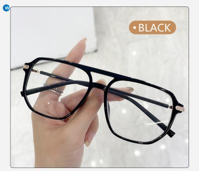 China 2021 Retro Art Men and Women Anti-Blue-Ray Anti-Blue-Ray Glasses Anti-Blue-Ray Eyeglasses Function Optical Glasses TR90 Myopia Glasses for sale