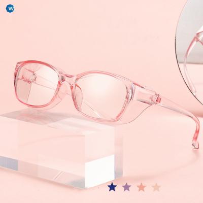 China 2021 anti-blue function optical glasses and multi-color anti-fog TR90 glasses for sale