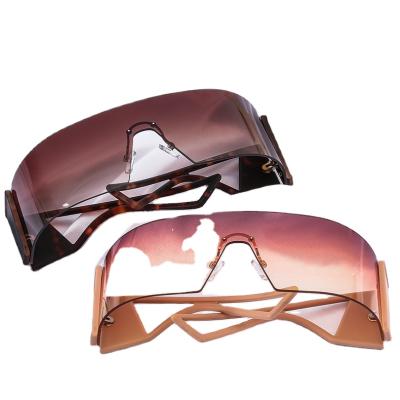 China 2021 personality trend men's and women's PC style metal frame sunglasses for sale