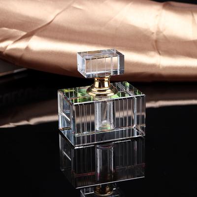 China Europe Glass Body Perfume Bottle Crystal Transparent Bottle Perfume European for sale