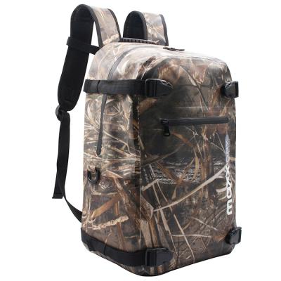 China New Design Camouflage Convenient Outdoor Zipper Closure Waterproof Backpack With Soft Back for sale