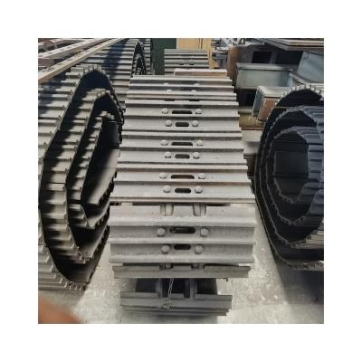 China Building Material Stores Excavator Undercarriage Spare Parts Excavator Steel Tracked Undercarriage for sale