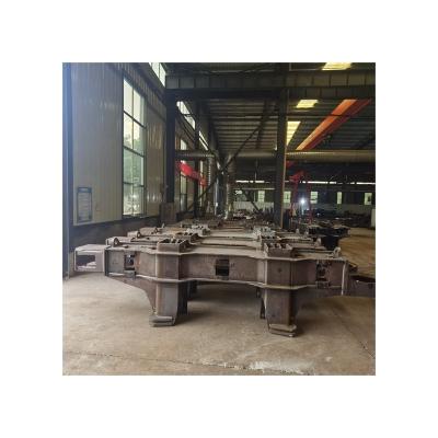 China Building Material Stores Goods Using Mini Crawler Chassis Tracked Platform Track Rubber Chassis Tracked Undercarriage for sale