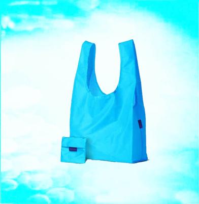 China Folding Recycle Custom Polyester Foldable Shopping Bag for sale