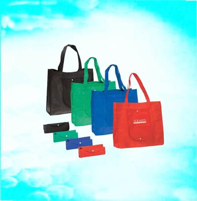 China Wholesale Nonwoven Promotion Collapsible Folding Shopping Bag for sale