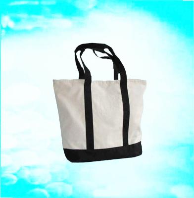 China Wholesale Reusable Handled Standard Size Canvas Tote Bag for sale