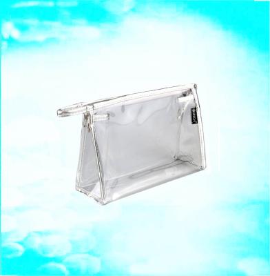 China Lady Cheap Transparent Clear PVC Mini Cosmetic Bag With Zipper for sale