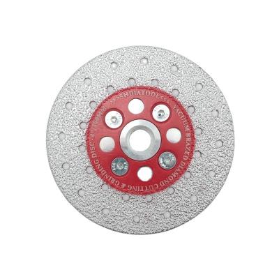 China Diamond SHDIATOOL 4in 100mm Vacuum M14 Welded Concrete Granite Tile Marble Stone Diamond Cutting Grinding Wheel Cup Wheel for sale