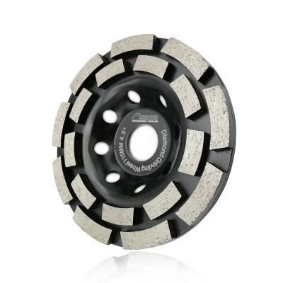 China SHDIATOOL 4.5in Diamond Granite Concrete Stone 115mm Diamond Cup Grinding Wheel For Sale for sale