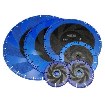 China Diatool Aluminum Vacuum Welded Multi Purpose Demolition Blade Diamond Granite Saw Blade For Concrete Steel Pipe Stone Iron for sale