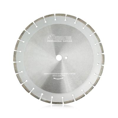 China Granite Concrete SHDIATOOL 14 Inch ROAD CUTTING BLADE 350 mm Concrete Laser Welded Diamond Asphalt Saw Blade Circular Saw Blade for sale