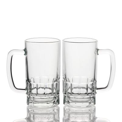 China Diy Disposable Photo Printing Glass Mug Sublimation Blanks Beer Mug 22oz Transparent Frosted Glass Beer Mug for sale