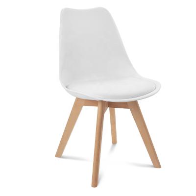 China (Other) modern style plastic and wood adjustable chair for dining room and living room at home for sale