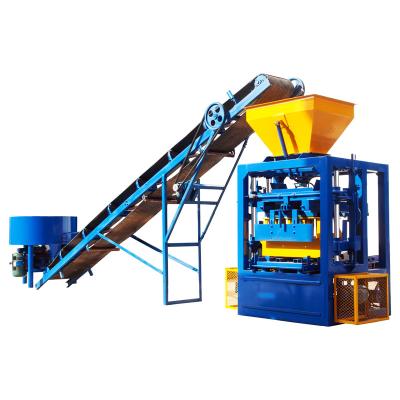 China Construction worksÂ   Brick Making Machinery QT4-24 Concrete Hollow Block Making Machine in Ghana for sale