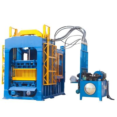 China Construction worksÂ   Fully Automatic Siemens PLC Hydraulic Cement Block Making Machine for sale