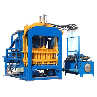 China Construction worksÂ   Full Automatic Hydraulic Vibration Color Paver Concrete Brick Making Machine for sale