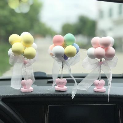 China None Mini Candy Color Balloons With 3M Glue Vehicles DIY Accessories Indoor Fairy Garden Miniature Home Decor for sale