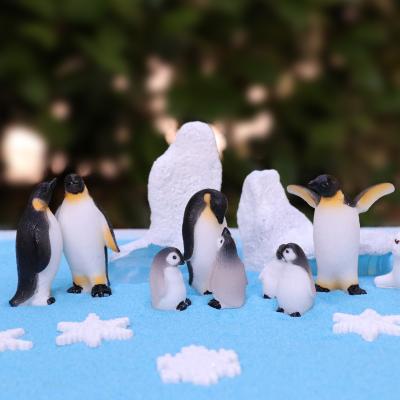 China China Glacier Landscape Penguin Iceberg Seal Snowflake Model Miniatures For Home Decoration DIY Fairy Garden Mini Figures Resin Craft for sale