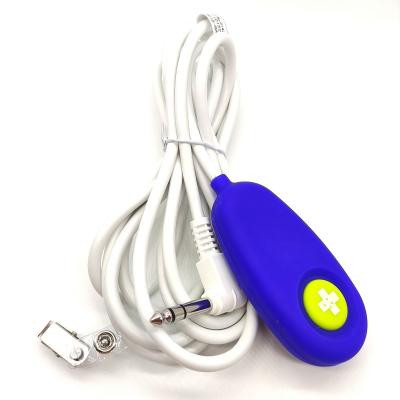 China 3 Meters MEDICAL Emergency Nurse Call Button Cable Silicone Call Pendant for sale