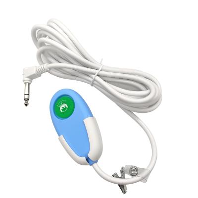 China Nurse Call System Waterproof Light Blue Silicone Button Nurse Call Cable For Single Hospital Nurse Call System for sale