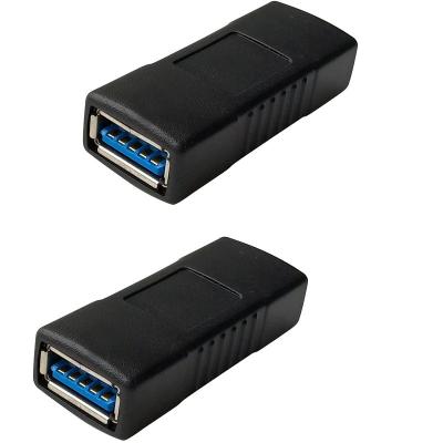 China Computer USB 3.0 Female to Female Extension Connector Adapter for sale