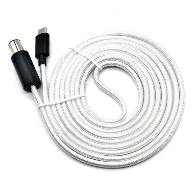 China Other White USB TYPE C Male To Male NGC 1.8M Cable Assembly for sale