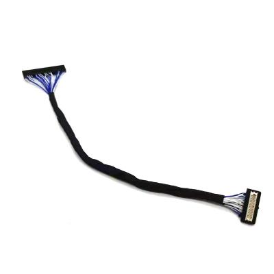 China Electronic 31 Pin DF9 40 To Pin Housing LVDS Screen Harness Cable for sale