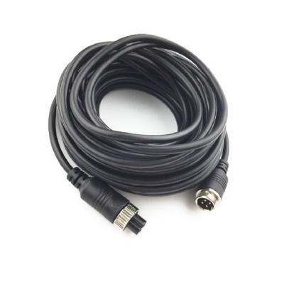 China Camera GX12 4 Pin Male to Extension Cable / CCTV Female AHD 3.5M Aviation for sale