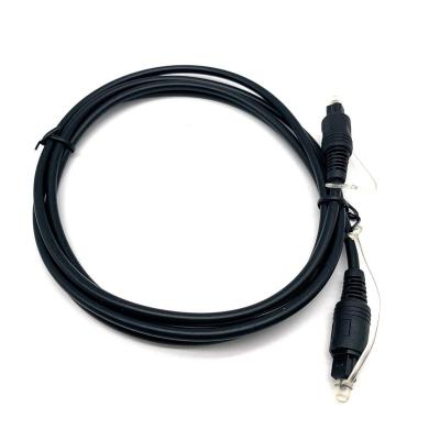 China Digital AUDIO Optical Fiber Cables Toslink Audio Plug To Toslink Plug 1m OD 4.0mm for sale