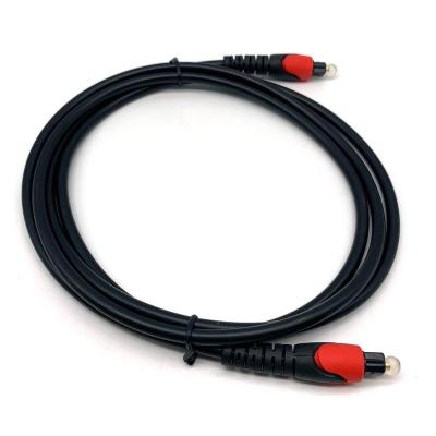 China Dual Color Toslink Digital AUDIO OD6.0mm Optical Audio Cable 3ft for sale