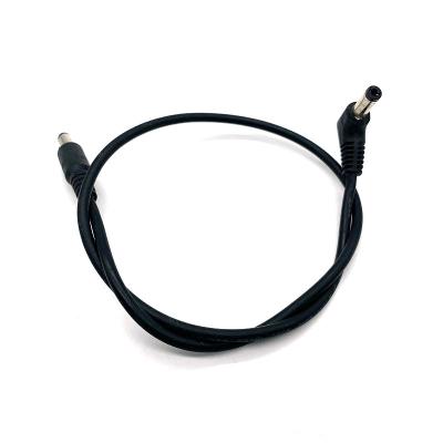 China Camera dc 5521 right angle plug to dc 5521 straight extension cable for sale