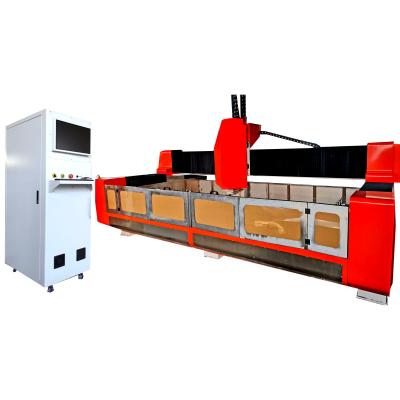 China Building Material Stores Granite Marble Quartz Stone Countertops Stone CNC Router Machine Stone Sink Edge Polishing CNC Machine computer for sale