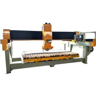 China Building Material Stores Automobile 5 Aixs Marble Cutting Machine Granite Stone Quartz Cutting Machine Bridge Saw Stone Cutting Machine CNC Cutter for sale